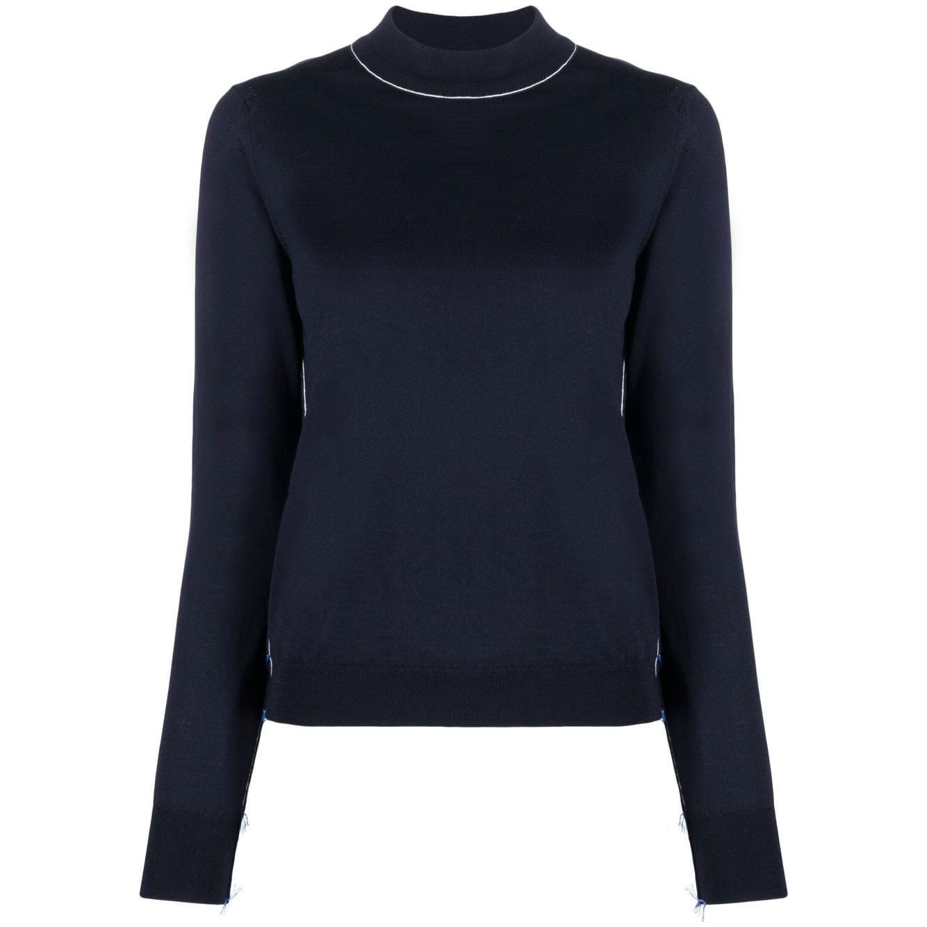 Maison Margiela Sweaters Blue SI0HA0005S17814511F