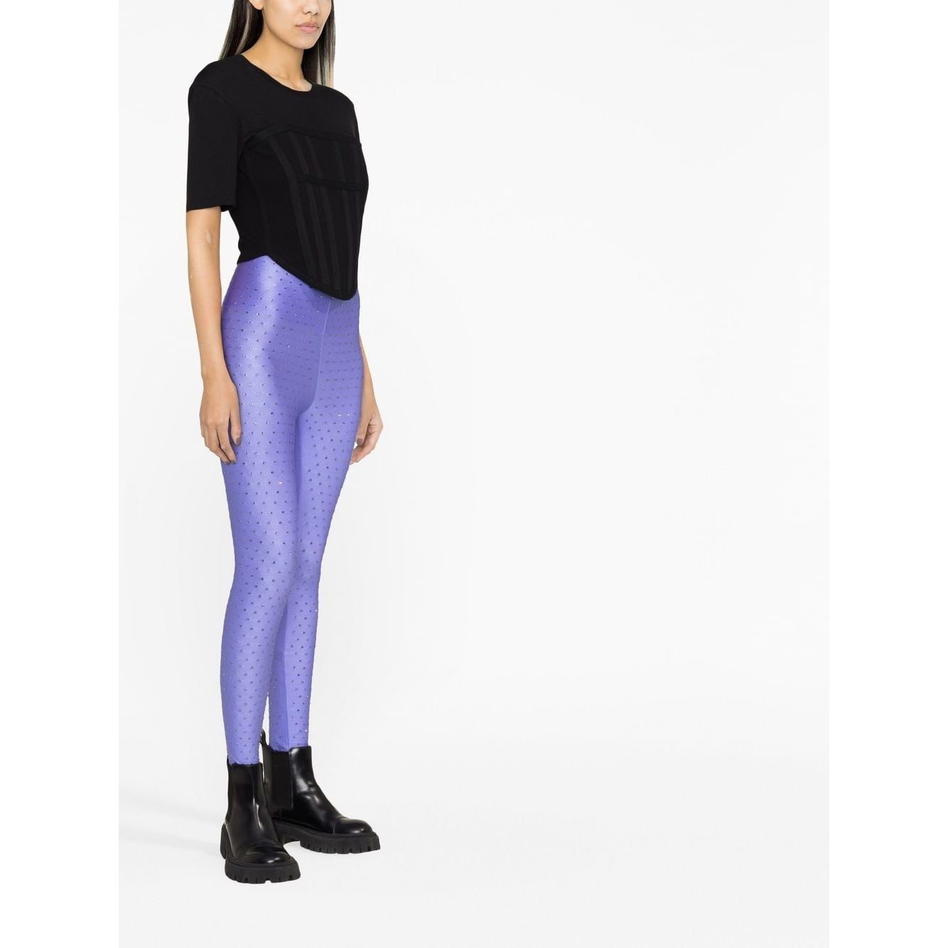 THE ANDAMANE Trousers Lilac T130412BTJP062LILAC