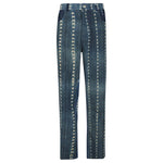 WALES BONNER Jeans Blue MS23DE02CO15599