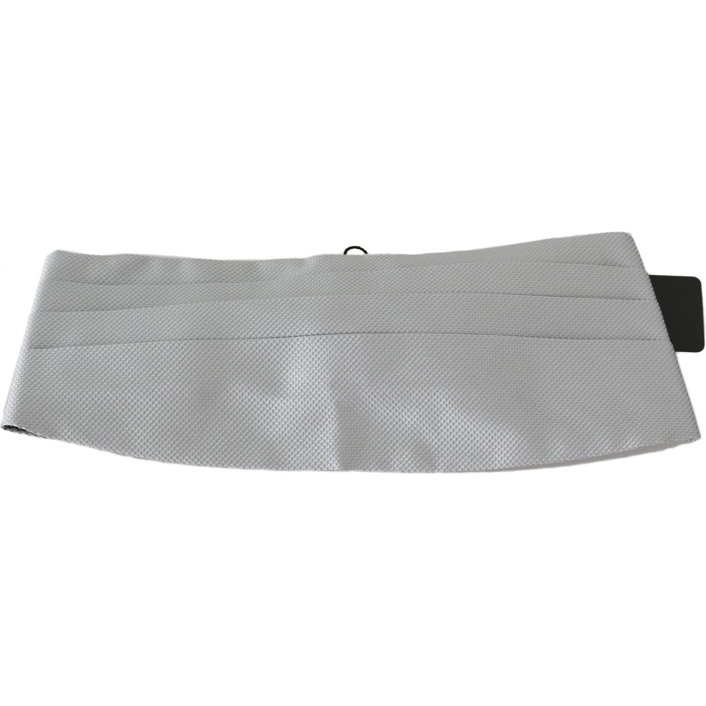 Dolce & Gabbana Gray Men Waist Belt 100% Silk Cummerbund