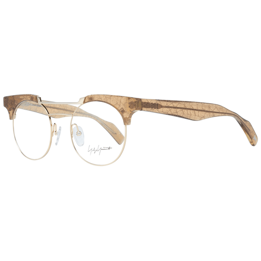 Yohji Yamamoto Gold Metal & Plastic Glasses (Frames)