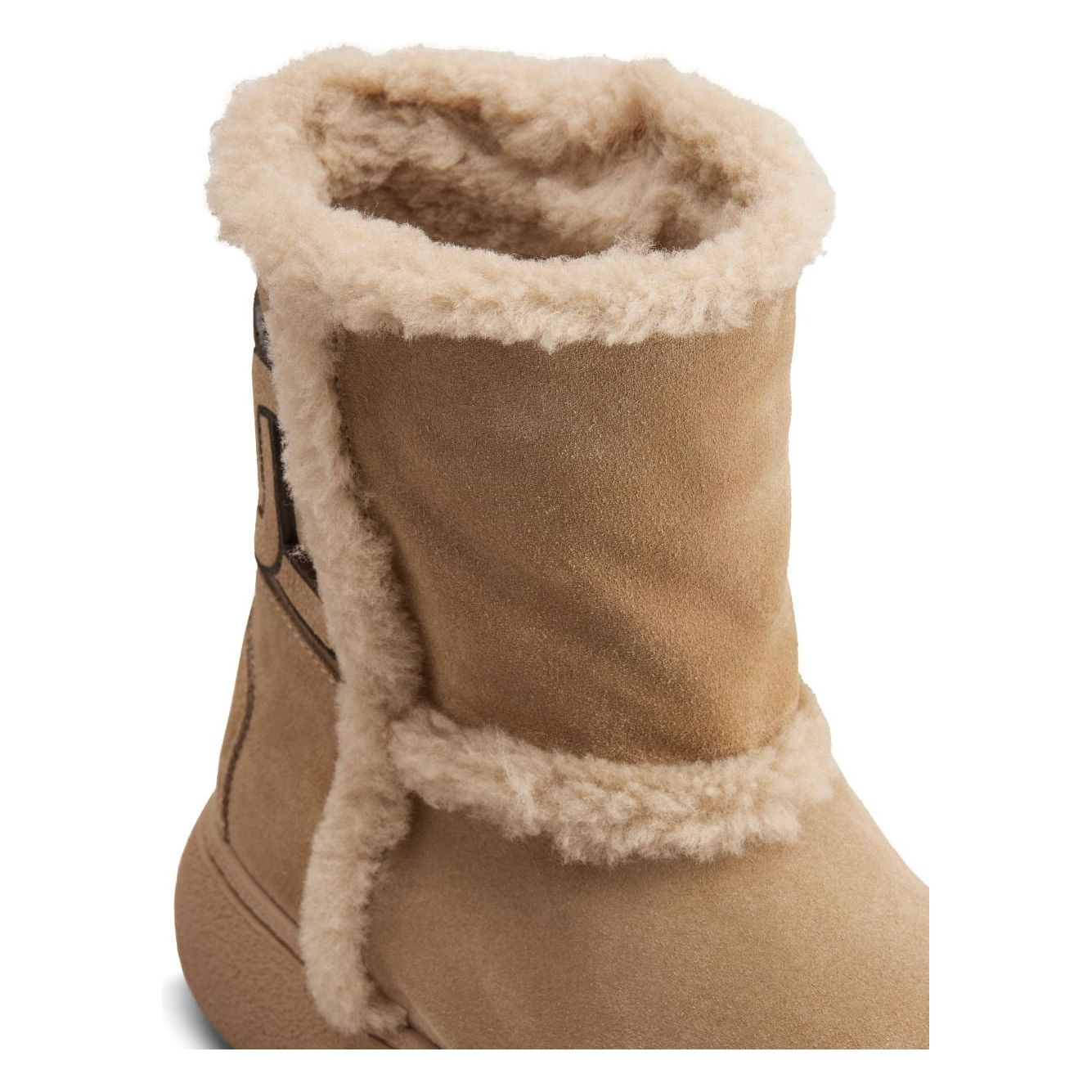 Tod's Kate suede and shearling ankle boots XXW09J0HQ60I0X590A