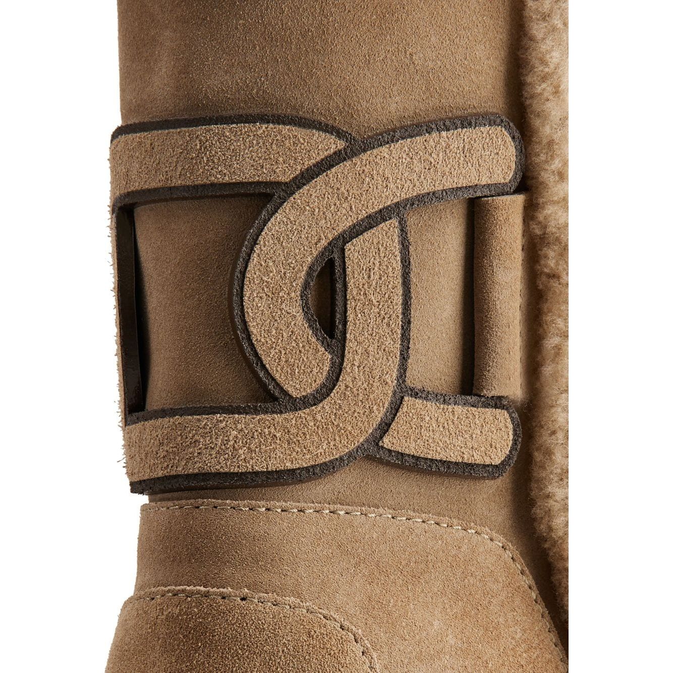 Tod's Kate suede and shearling ankle boots XXW09J0HQ60I0X590A