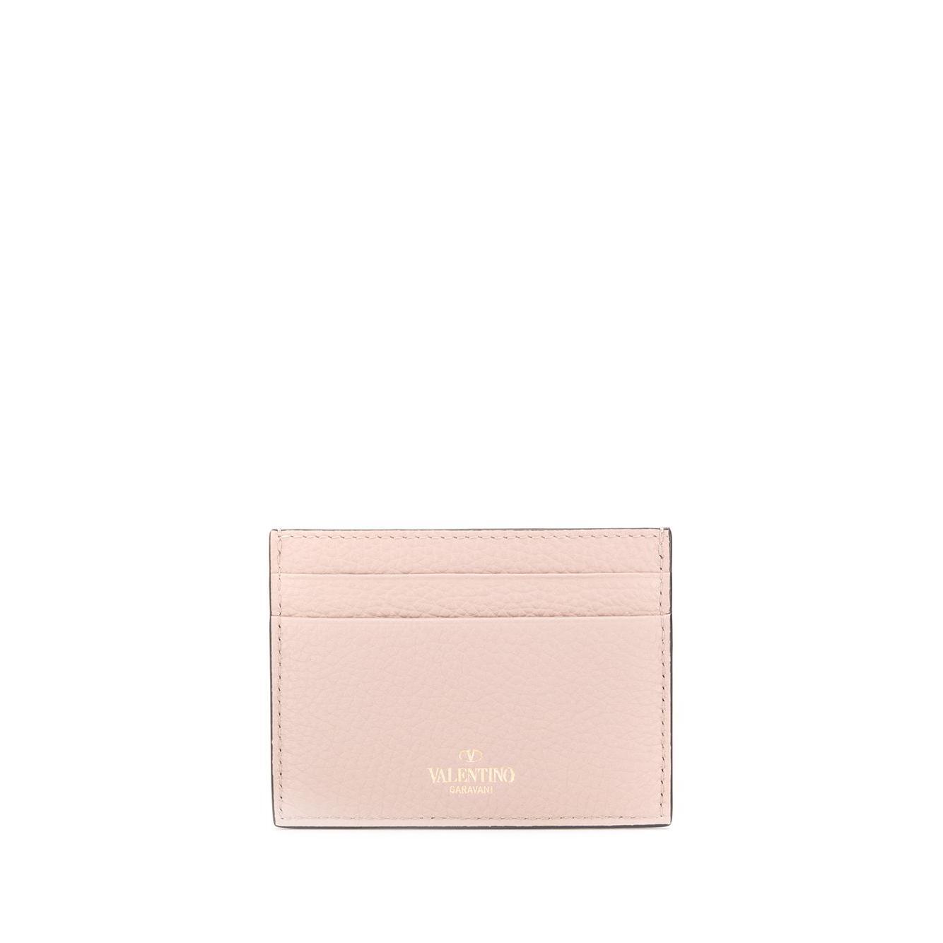 Valentino Garavani Rockstud leather card case Wallets