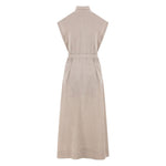 Brunello Cucinelli long linen dress MM633AHA92C200-P25