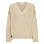 Brunello Cucinelli cotton english rib sweater with shiny detail Topwear