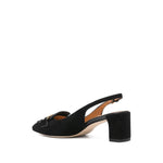 Tod's 50mm Suede Pumps with Back Strap XXW63L0JE10HR0B999-P25