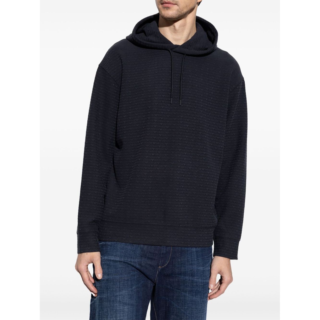 Emporio Armani All-over Logo hoodie