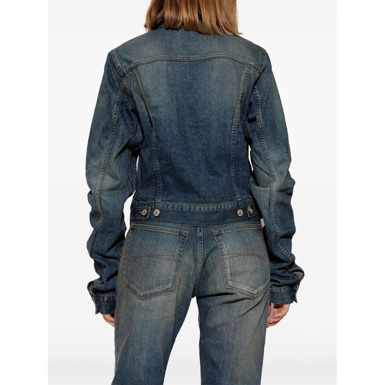 Balenciaga Coats Blue 814031TRW623020-P25