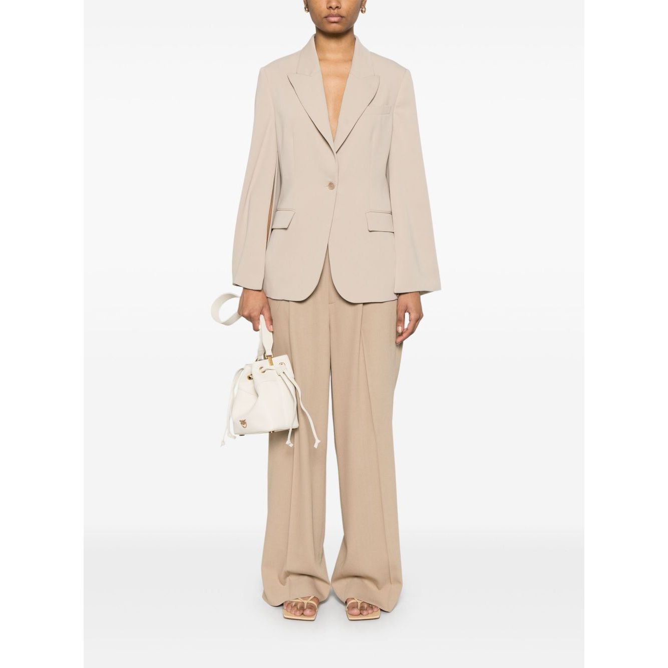 Parosh Single-Breasted Blazer Jackets