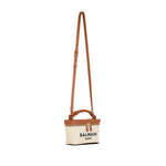 Balmain B-Army canvas vanity case Shoulder