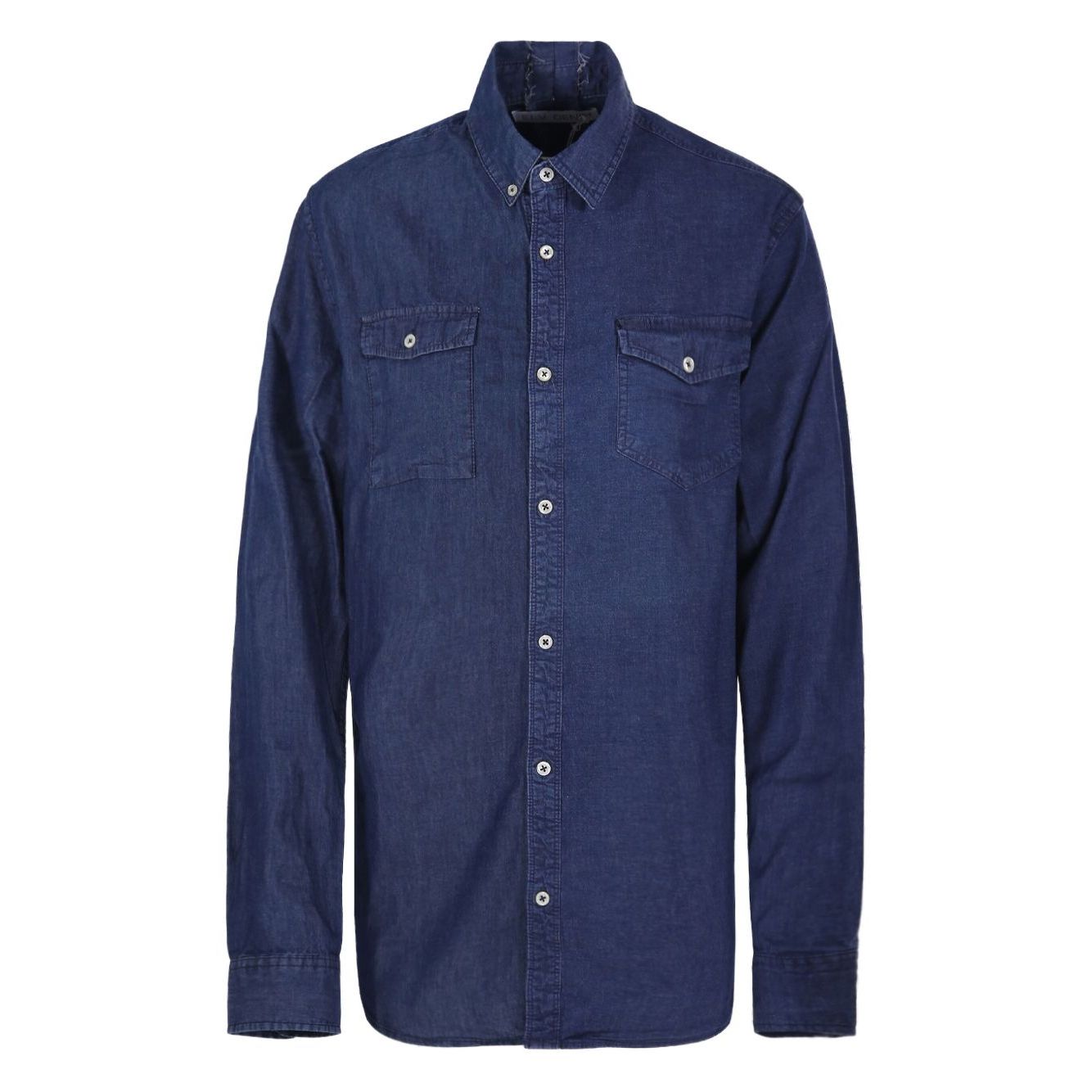 E.L.V. DENIM Shirts Blue Shirts