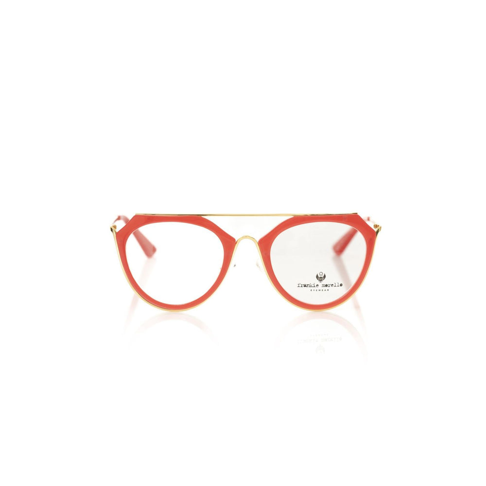 Frankie Morello Red Acetate Women Frame FR-22101