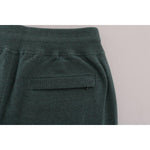 Dolce & Gabbana Green Cashmere Training Pants SIG60413-1