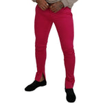 Dolce & Gabbana Pink Zipper Buckle Waist Trousers Pants PAN74387 - 48