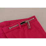 Dolce & Gabbana Pink Zipper Buckle Waist Trousers Pants PAN74387 - 48