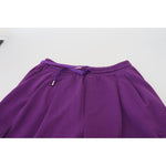 Dolce & Gabbana Purple Cotton Cargo Sweatpants Jogging Pants PAN74243 - 52