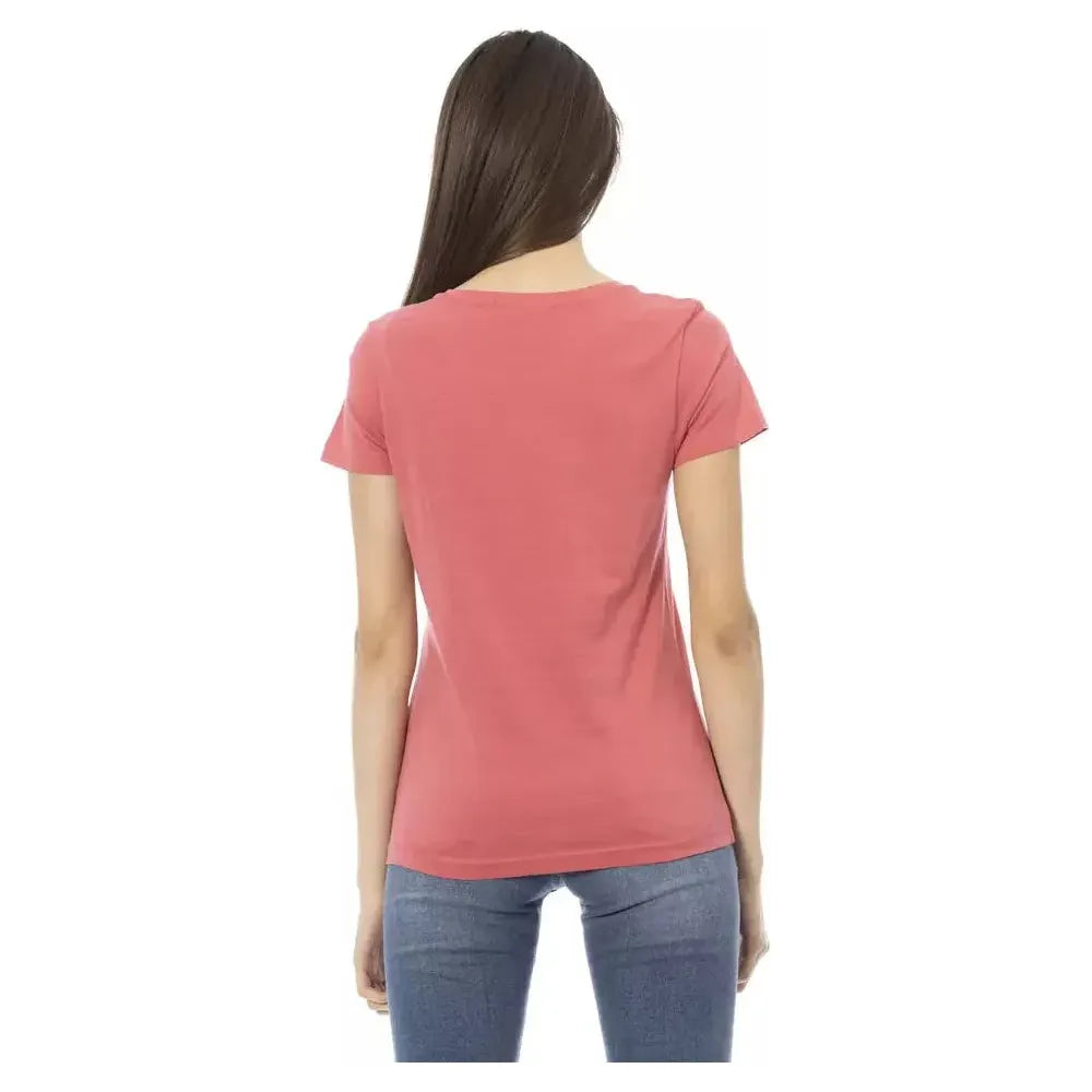 Trussardi Action Multicolor Cotton Women T-Shirt