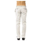 Uominitaliani Gray Cotton Men Pant UO-17040-IT52 | XL