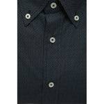 Robert Friedman Black Cotton Men's Shirt RO-20458-M