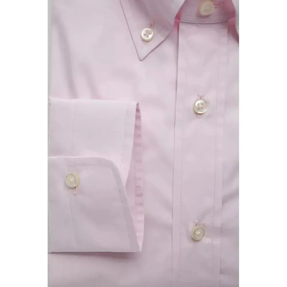 Robert Friedman Multicolor Cotton Men Shirt RO-20444-M