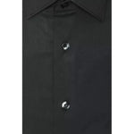 Robert Friedman Gray Cotton Men Shirt RO-20424-M