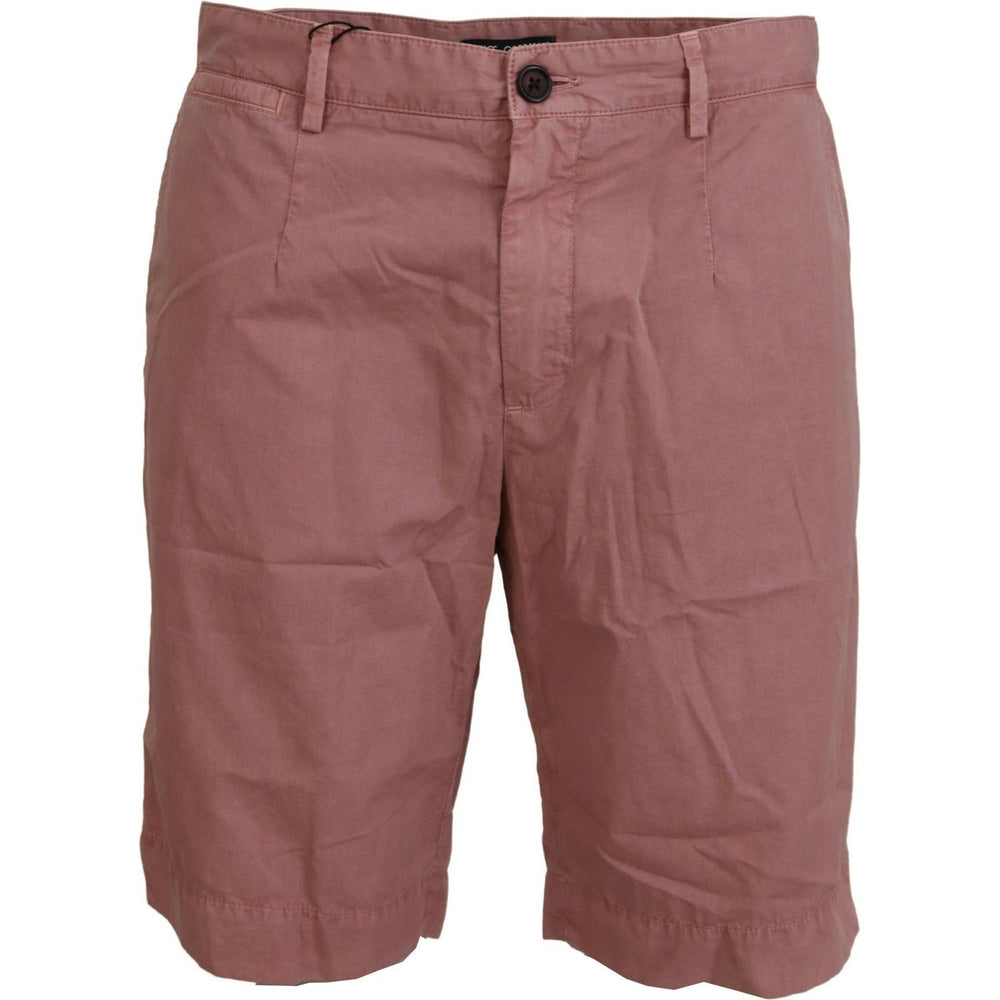 Dolce & Gabbana Pink Chinos Cotton Casual Mens Shorts PAN74542-44