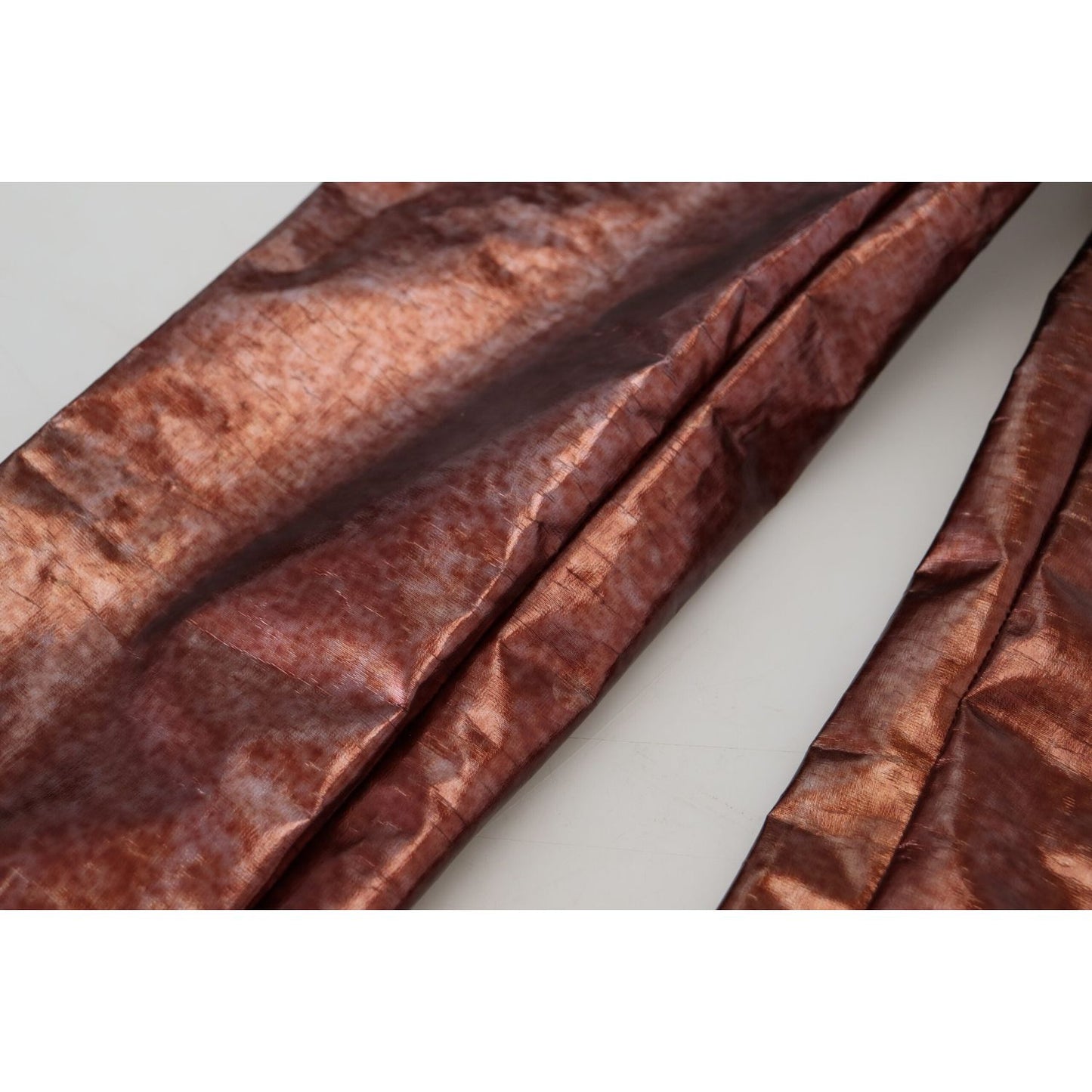 Dolce & Gabbana Metallic Bronze High Waist Skinny Jeans