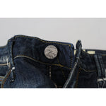 Acht Blue Cotton Slim Fit Women Casual Denim Jeans PAN74110- 26