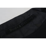 Dolce & Gabbana Black Polyester Skinny Jogger Men Pants PAN74811-44