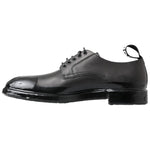 Dolce & Gabbana Black Leather Derby Dress Shoes