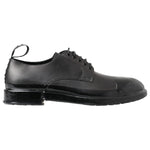 Dolce & Gabbana Black Leather Derby Dress Shoes