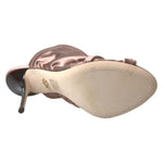 Dolce & Gabbana Light brown Slingback Corset Style Fastening stiletto heels