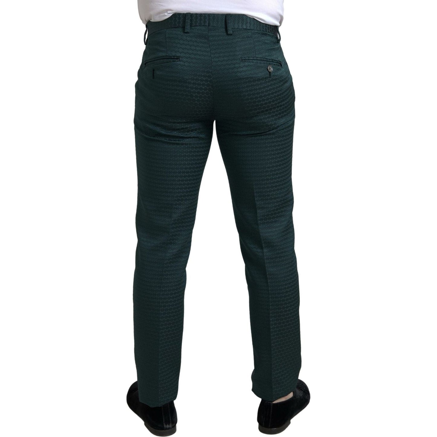 Dolce & Gabbana Green 3 Piece Single Breasted MARTINI Suit KOS2187-44