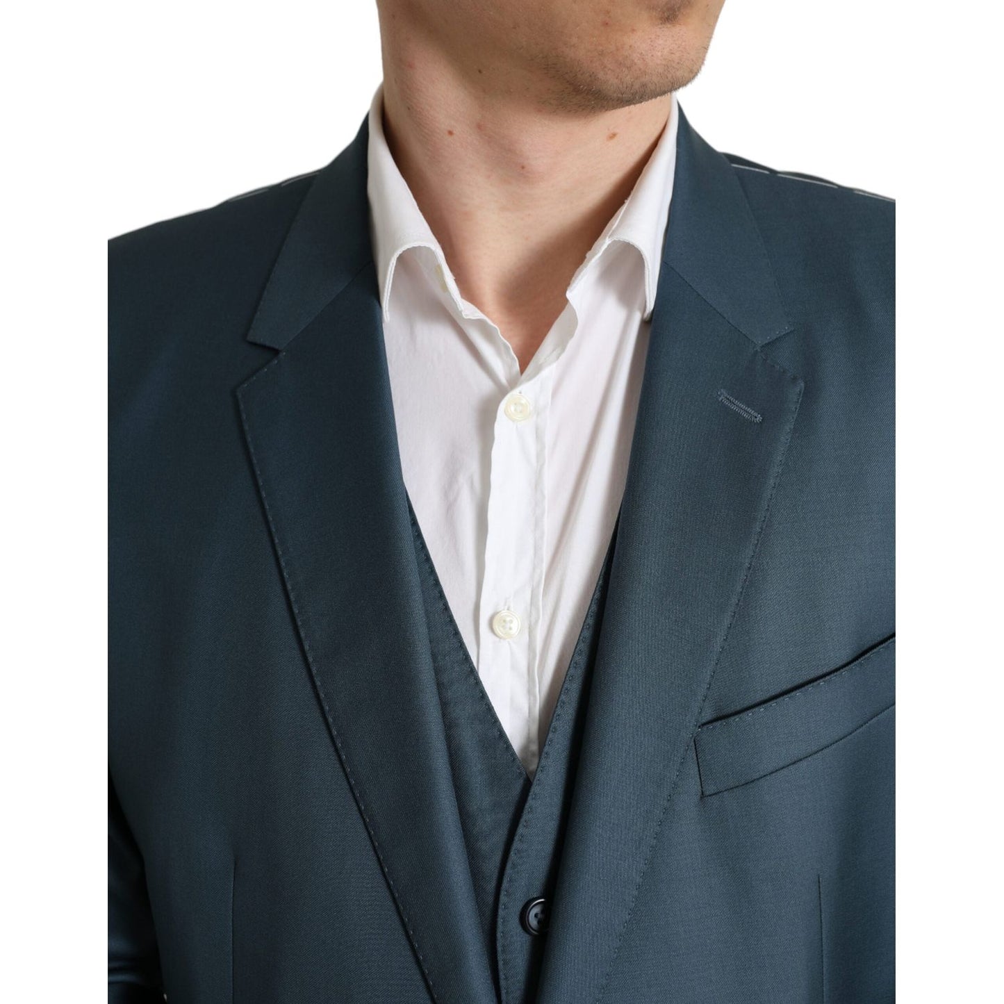 Dolce & Gabbana Green Single Breasted 2 Piece MARTINI Suit KOS1187-56