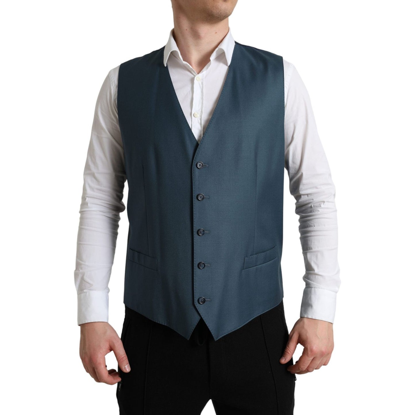 Dolce & Gabbana Green Single Breasted 2 Piece MARTINI Suit KOS1187-56