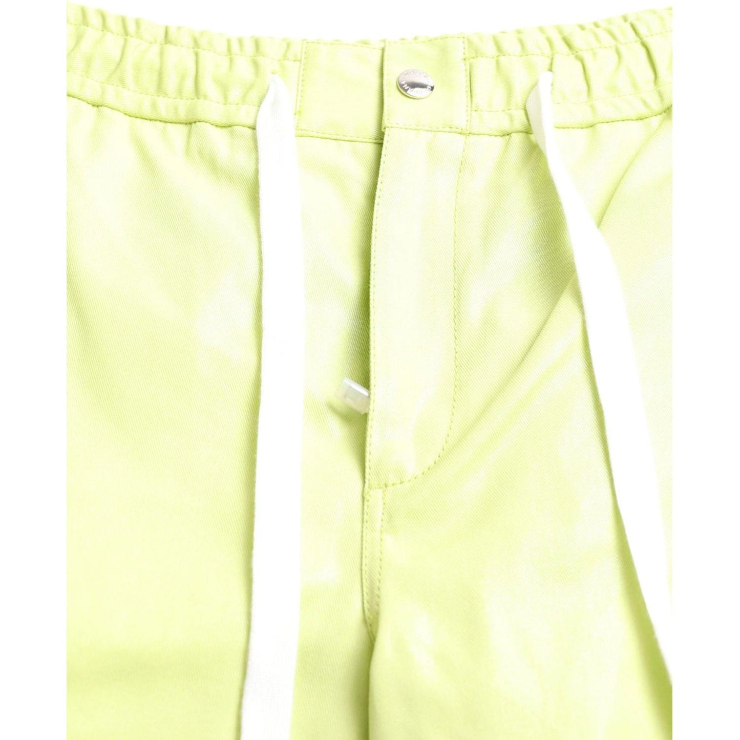 Dolce & Gabbana Light Green Cotton Men Cargo Bermuda Shorts PAN74874-50