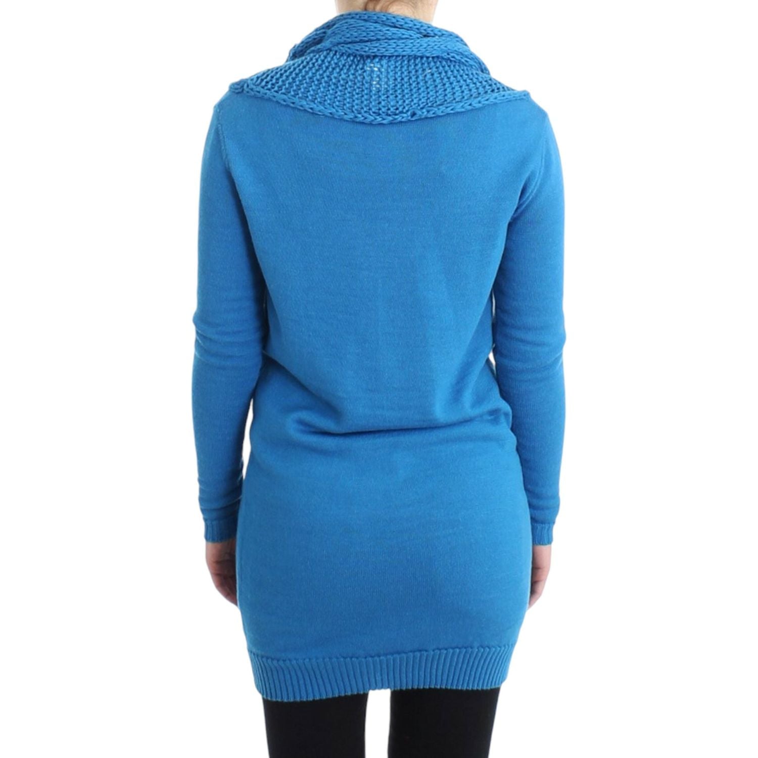 Costume National Blue scoopneck sweater