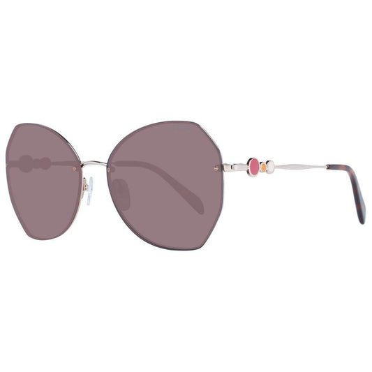 Emilio Pucci Rose Gold Women Sunglass