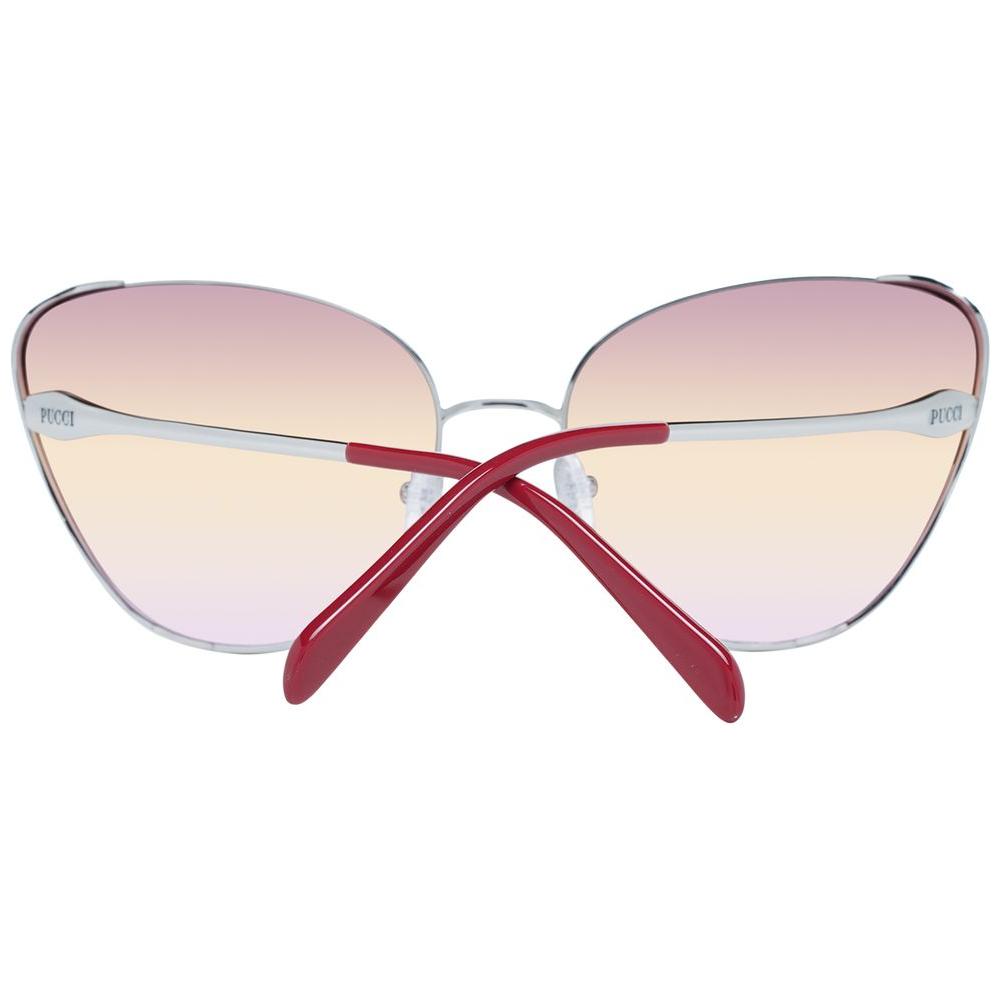 Emilio Pucci Silver Women Sunglasses Emilio Pucci Light Gray