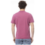 Invicta Purple Cotton Men Polo Shirt IN-24053-S