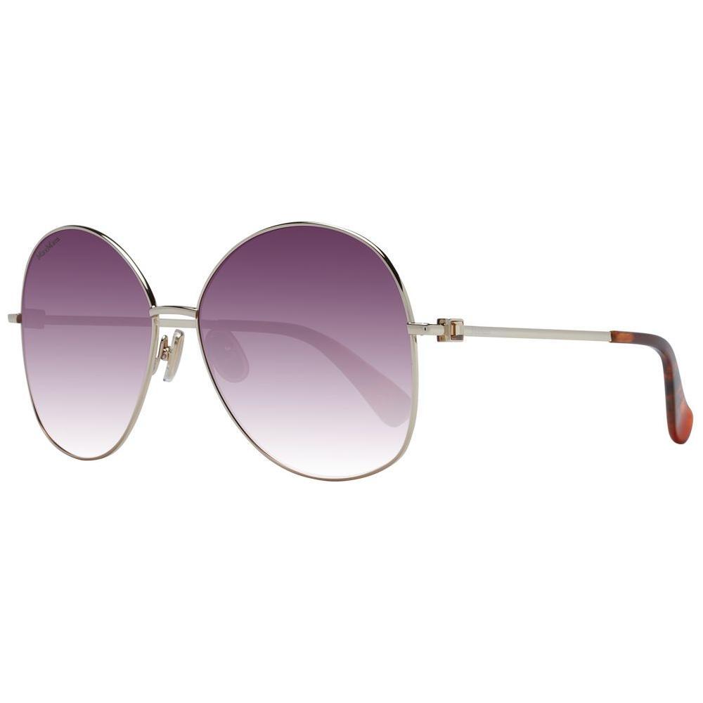 Max Mara Gold Women Sunglass