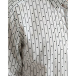 Dolce & Gabbana White Patterned Men GOLD Formal Dress Shirt TSH84689-39