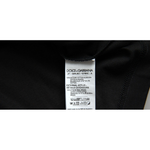 Dolce & Gabbana Black Silver Chain Short Sleeve T-shirt TSH85084-52