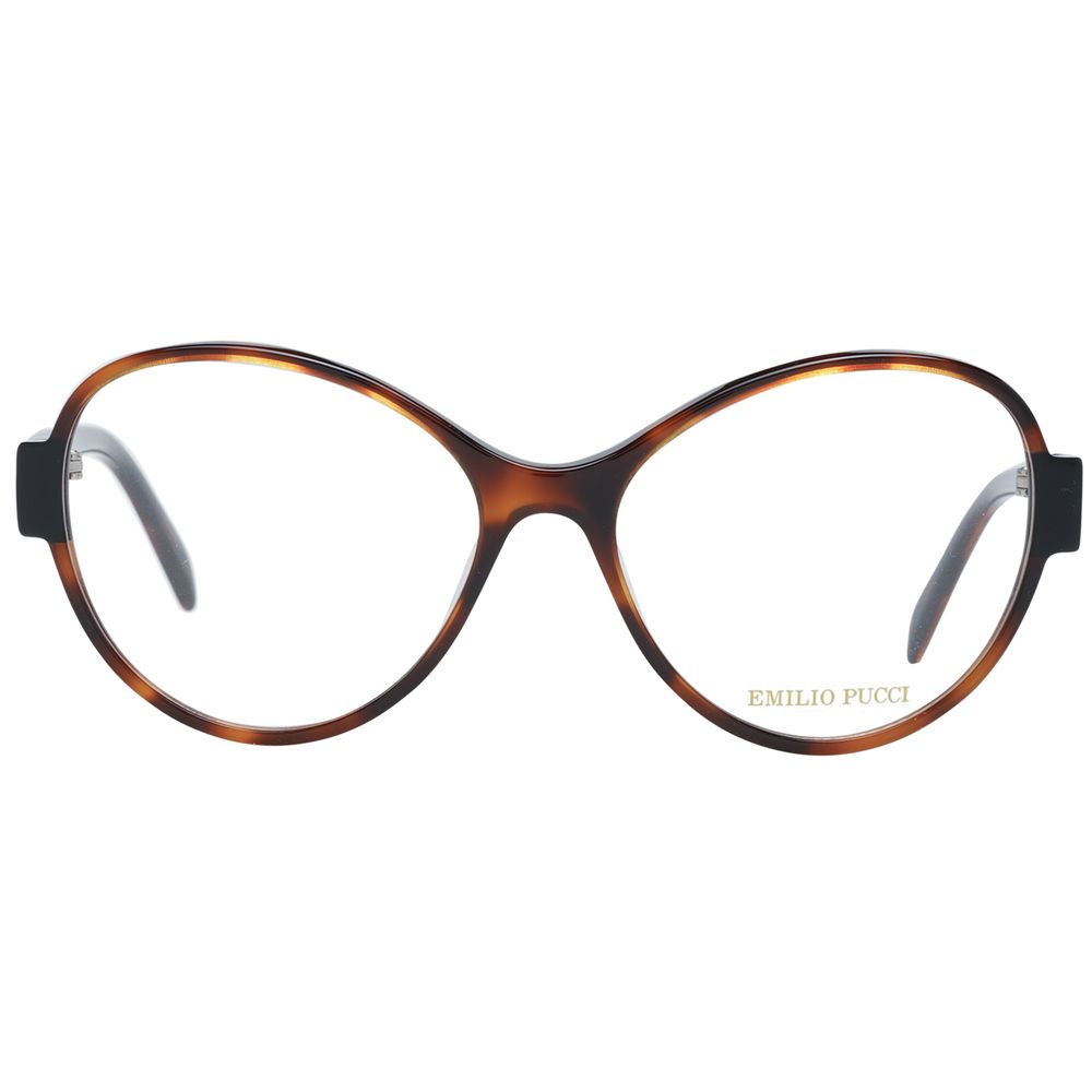 Emilio Pucci Brown Women Glasses Frame