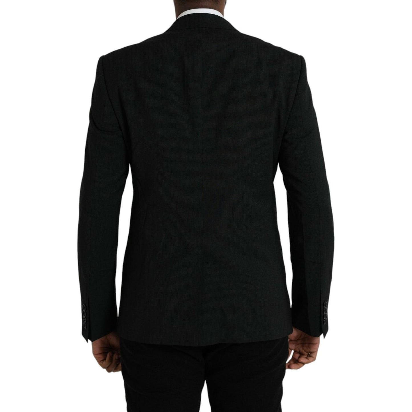 Dolce & Gabbana Blue MARTINI Shawl Single Breasted Blazer JKT4035-50