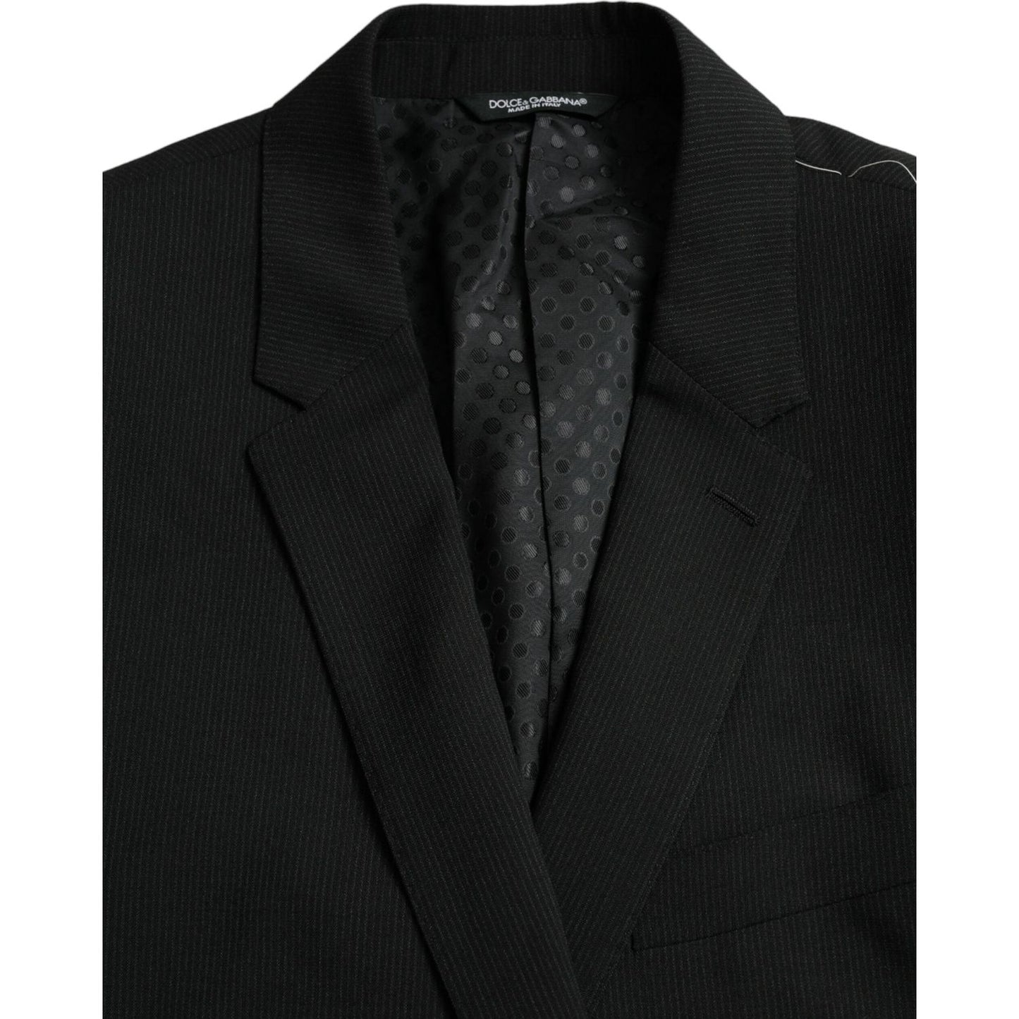 Dolce & Gabbana Blue MARTINI Shawl Single Breasted Blazer JKT4035-50