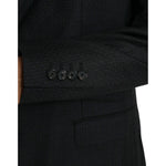 Dolce & Gabbana Black Wool MARTINI Single Breasted Coat Blazer JKT4036-56