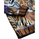 Dolce & Gabbana Multicolor Tiger Hooded Sweatshirt Sweater TSH85061-44