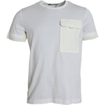 Dolce & Gabbana White Cotton Pocket Short Sleeves T-shirt TSH84611-48